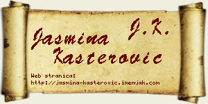 Jasmina Kašterović vizit kartica
